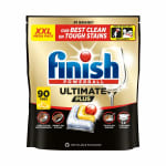 Finish Ultimate Plus All in One Lemon Dishwasher Tablets, 90 Pack for £11.29