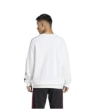 Sweat-shirt Rugby 3 bandes France Essentials Blanc - ADIDAS à 29,99€