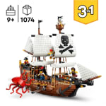 LEGO Creator Bâteau Pirate Mythique (31387) pour 63,99€ chez Carrefour