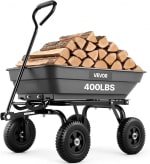 VEVOR GC-018A chariot de jardin basculant pour 57,06€ chez Amazon