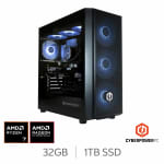 CyberPower AMD Ryzen 7 9700X 32GB RAM 1TB SSD for £1,699.99 at Costco