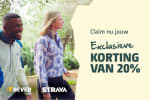 -20% bij Bever met de Bever x Strava-challenge