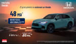 Honda HR-V a 48 MSI o Bono de hasta $80,000