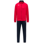 Kappa Chándal de fútbol rojo ajustado para hombre en tejido piqué tricot por 14.99€