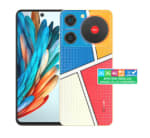 Celular ZTE nubia Music PopArt 128GB/4GB Azul/Rojo Liberado por $74.990 en PC Factory