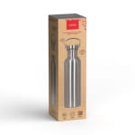 Botella acero inoxidable con tapón bambú antigoteo 750ml por 2.59€
