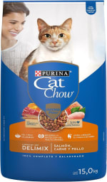 Purina Cat Chow Adulto Delimix 15Kg por $518 en Amazon