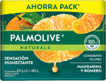 Palmolive Naturals jabón de baño Mandarina y Romero 4x120g por $39 en Amazon