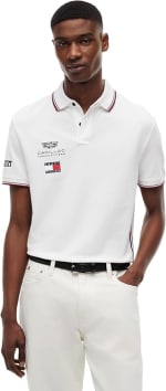 Polo Tommy Hilfiger F1 Color Blanco por $1,580 | Oferta Amazon