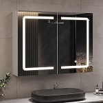 Armoire de salle de bain avec miroir et éclairage DICTAC à 76,49€