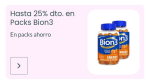 Hasta -25% de Descuento en Bion3.