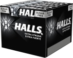 Halls Menta Fuerte, Caramelo Sin Azúcar, Caja de 20 Sticks de 32 g por 12.81€