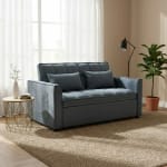 Sofá Cama DANIELS 2 Cuerpos Moderno Dallas Gris KMP1GR $199.990 En Mundo Lider, Chile