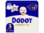 3X2 Dodot Sensitive Talla 3 Pack de 78 por 55,44€