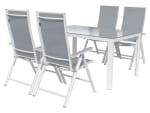 LIVARNO HOME Table de jardin + Lot de 4 fauteuils Houston à 359,99€