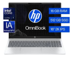Laptop HP OmniBook 5 AI 16-af1072la por $11,199 | Oferta Mercado Libre