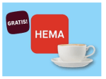 Gratis warme drank bij HEMA via ING