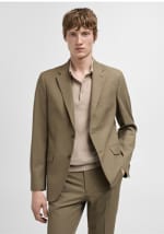 Veste costume slim-fit tissu comfort stretch à 24,99€