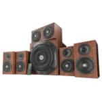 Trust Vigor 5.1 Sistema de Altavoces de Madera 150W con Mando a Distancia por 19.99€