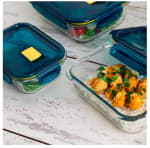 Astral QD set 4 tuppers vidrio herméticos por 13.20€