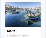 Malta 4 días con Vuelos desde 92€.