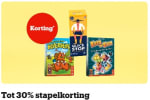 Tot 30% stapelkorting op spellen bij Bol.