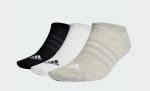 Lot de 3 paires de socquettes Adidas invisibles fines et légères à 6€