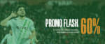 Oferta Flash 60% descuento ropa deportiva Real Betis Balompié Tienda Oficial