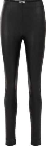 WE Fashion Dames imitatieleren legging voor €16 bij Bol
