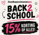 15% korting op alles bij Goedkopeschoenen
