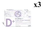 3 x DonnaPlus Flora Íntima - Complemento Alimenticio Bienestar Vaginal 14caps a 23.9€