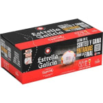 Cerveza Estrella Galicia 10 latas 33 cl. por 8.55€ con descuentos a 2.56€