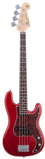 SX BD2/CAR elektrische basgitaar (Candy Apple Red) voor €113,05 bij Bol