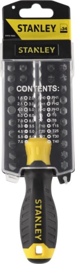 Stanley Multibit Schroevendraaier voor €7,20 met bol select
