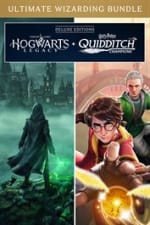 Ediciones Deluxe de Hogwarts Legacy + Harry Potter: Campeones de quidditch por $260