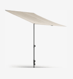Sombrilla media pantalla MALMOE A130xL181 arena por 20€ sin base