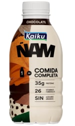 6 Botes de 500ml de Kaiku ÑAM chocolate = 1 comida completa por 12.6€