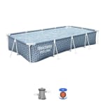 Piscina Bestway Rectangular SteelPro Diseño 3.66mX2.01mx66cm por $109.990 en Líder