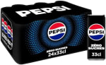 Lot de 24x33cl PEPSI Soda au Cola Sans Sucres à 23,50€