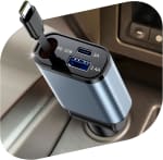 Chargeur de voiture USB C 3 en 1 - OHFAMO à 9,89€