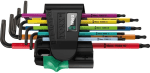 Wera 967 SPKL/9 Torx BO 9-delig hoeksleutelset voor €21,99 bij Amazon