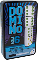 Novelty Corp. Domino Doble 6 (28 fichas jumbo) por $90.30 en Amazon
