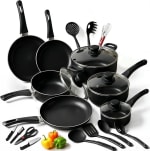 Juego Batería Cocina 27 Piezas Antiadherente por $1,099 | Amazon