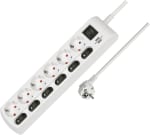 Brennenstuhl Stekkerdoos,6-voudig met 2-polige schakelaar voor €14,73 bij Amazon