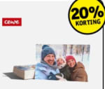 20% korting op CEWE Fotoadrukken bij Kruidvat