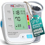 OxiPro BP1 Blood Pressure Monitor Award Winning | Clinically Validated | Batteries I
