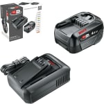 Bosch Starter Set 18V (batterie 4,0 Ah + chargeur rapide) pour 34,39€ chez Amazon