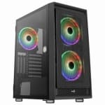 Aerocool Graphite ARGB (3x ARGB fans) voor €37,96 bij Caps