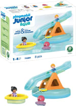 Playmobil Zwemeiland met waterglijbaan (71687) voor €8,80 bij Amazon