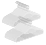 SONGMICS Juego 50 Perchas de Plástico, Antideslizantes por solo 9.75€